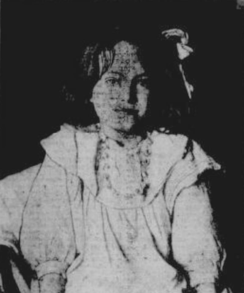 A contemporary photograph of Dorothy Foster